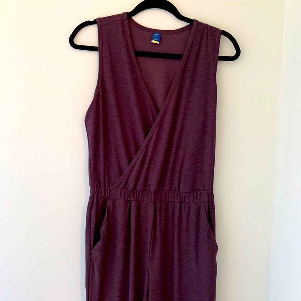 Old Navy Breath ON Cross-Front Sleeveless Jumpsuit. Never worn. Soft and comfy